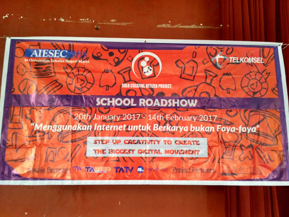 School Roadshow AIESEC-Telkomsel