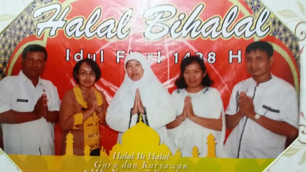 Halal Bihalal Keluarga Besar SMK Negeri 7 Surakarta 1438 H/ 2017 M