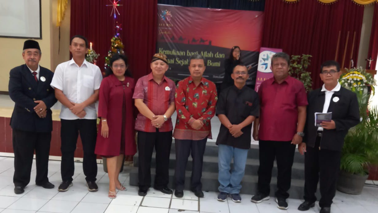 Natal SMK N 7 Surakarta bersama Alumni Lintas Angkatan