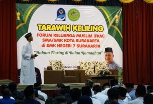 Tarawih Keliling FKM SMA/SMK se-Surakarta Pererat Silaturahmi dan Tingkatkan Keimanan