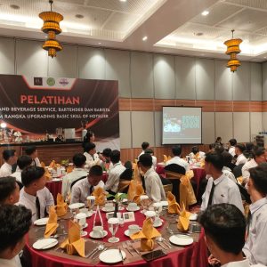 Pelatihan FnB Perhotelan SMKN 7 Surakarta